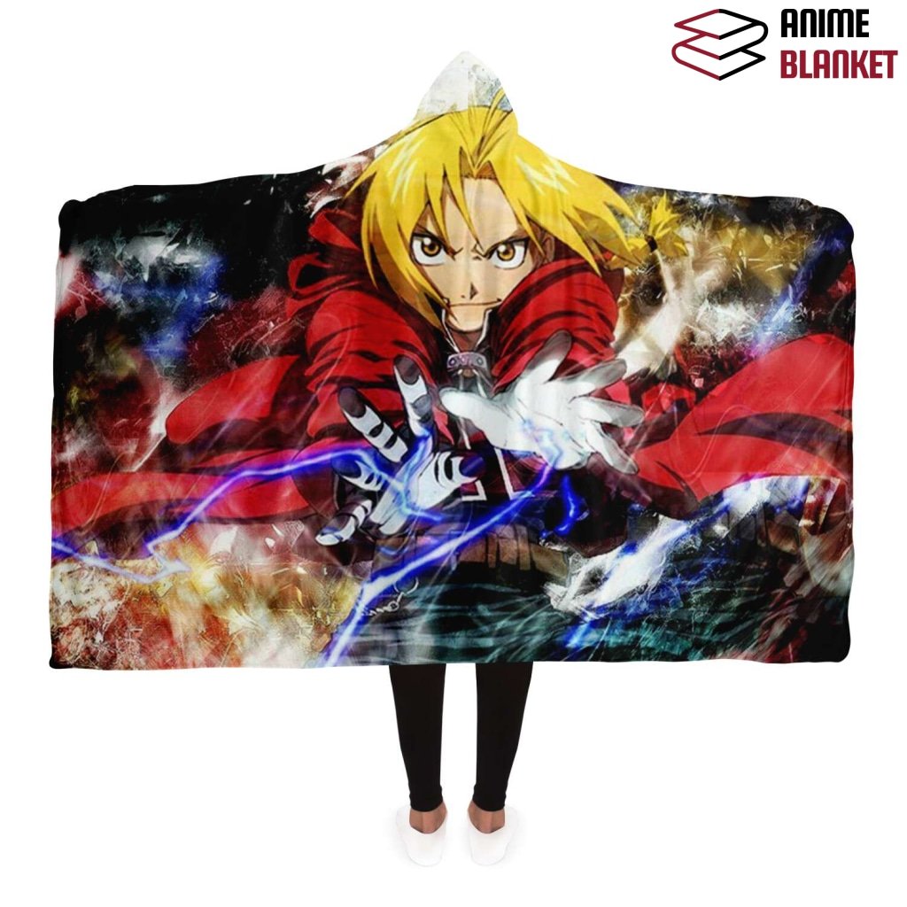 fullmetal-alchemist-hooded-blanket-03-adult-premium-sherpa-aop-591 Fullmetal Alchemist Hooded Blanket #03 Adult / Premium Sherpa - Aop