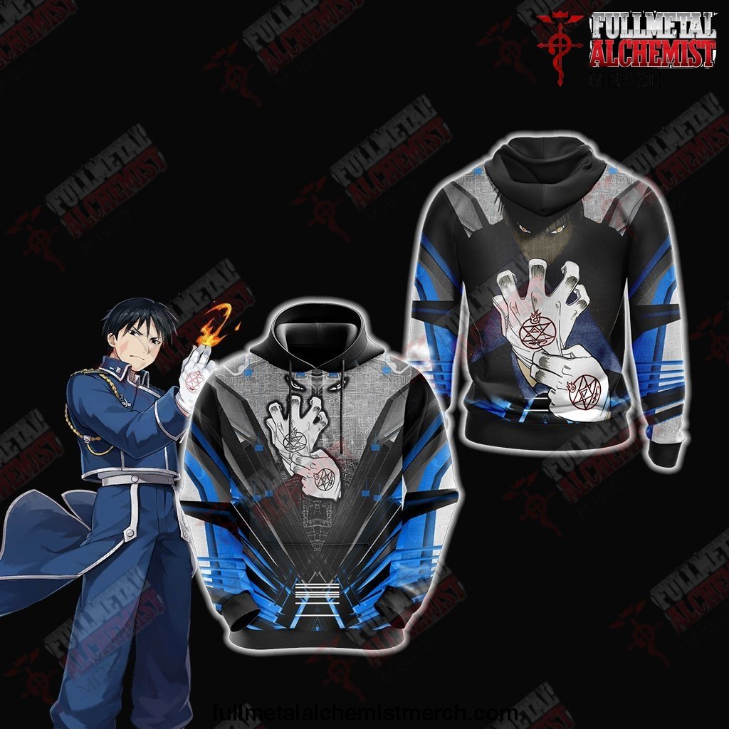 fullmetal-alchemist-roy-mustang-3d-hoodie-t-shirt-299 Fullmetal Alchemist - Roy Mustang 3D Hoodie T-Shirt