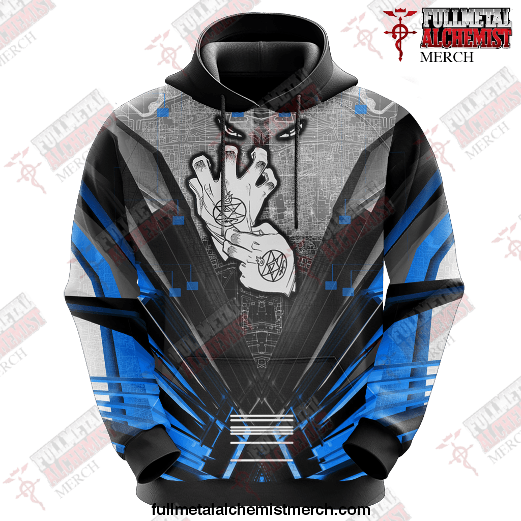 fullmetal-alchemist-roy-mustang-3d-hoodie-t-shirt-455 Fullmetal Alchemist - Roy Mustang 3D Hoodie T-Shirt