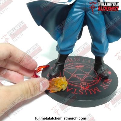 Roy Mustang With Fire Fullmetal Alchemist Action Figure