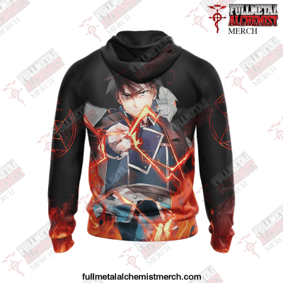 Roy Mustangfullmetal Alchemist 3D Unisex Hoodie T-Shirt